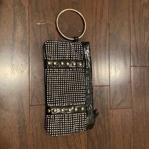 Rhinestone wristlet